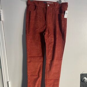 Rust Corduroy Pants